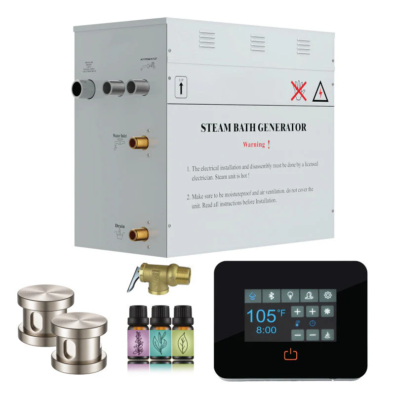 Builders Series Steam Bath Generator with QuickStart Technology and Digital Touchpad