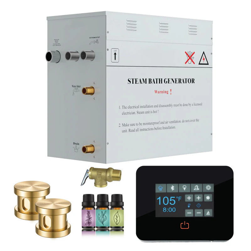 Builders Series Steam Bath Generator with QuickStart Technology and Digital Touchpad - Image 3