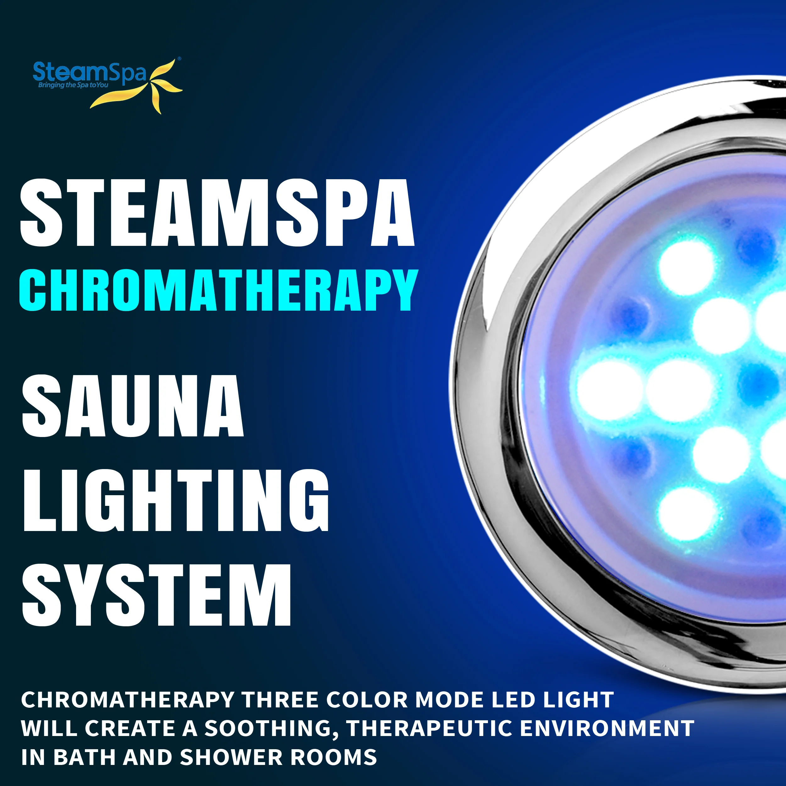 SteamSpa Chromatherapy Sauna Lighting System - Image 3
