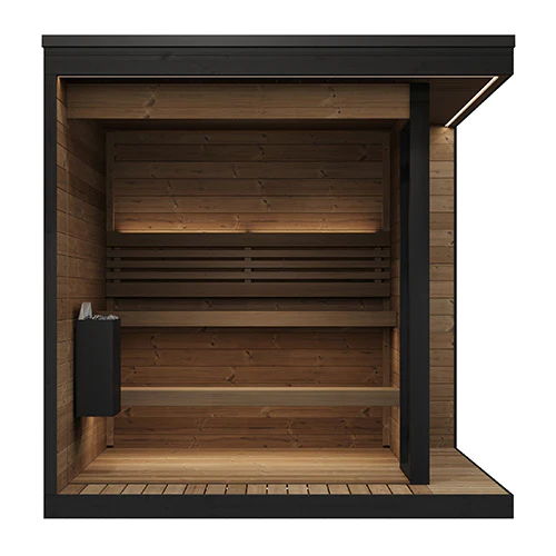 SaunaLife Garden Luxury-Series GL6 Outdoor Sauna Kit - Image 5